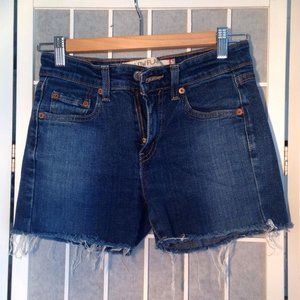 Levi's cut off shorts